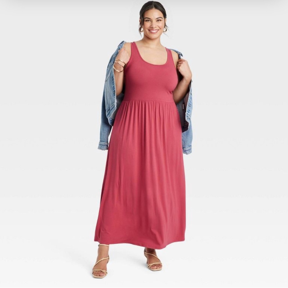 Caslon Pink Maxi Dress